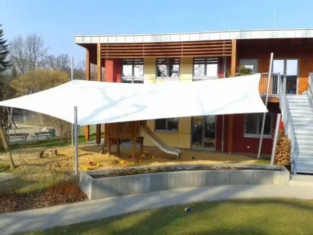 Sonnensegel Kita Kindergarten Ahrensburg Hamburg Umgebung